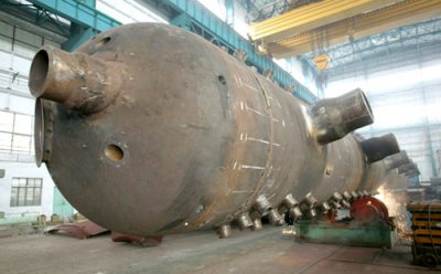 舞陽鋼廠建功東方鍋爐廠生產(chǎn)的60萬超臨界汽包